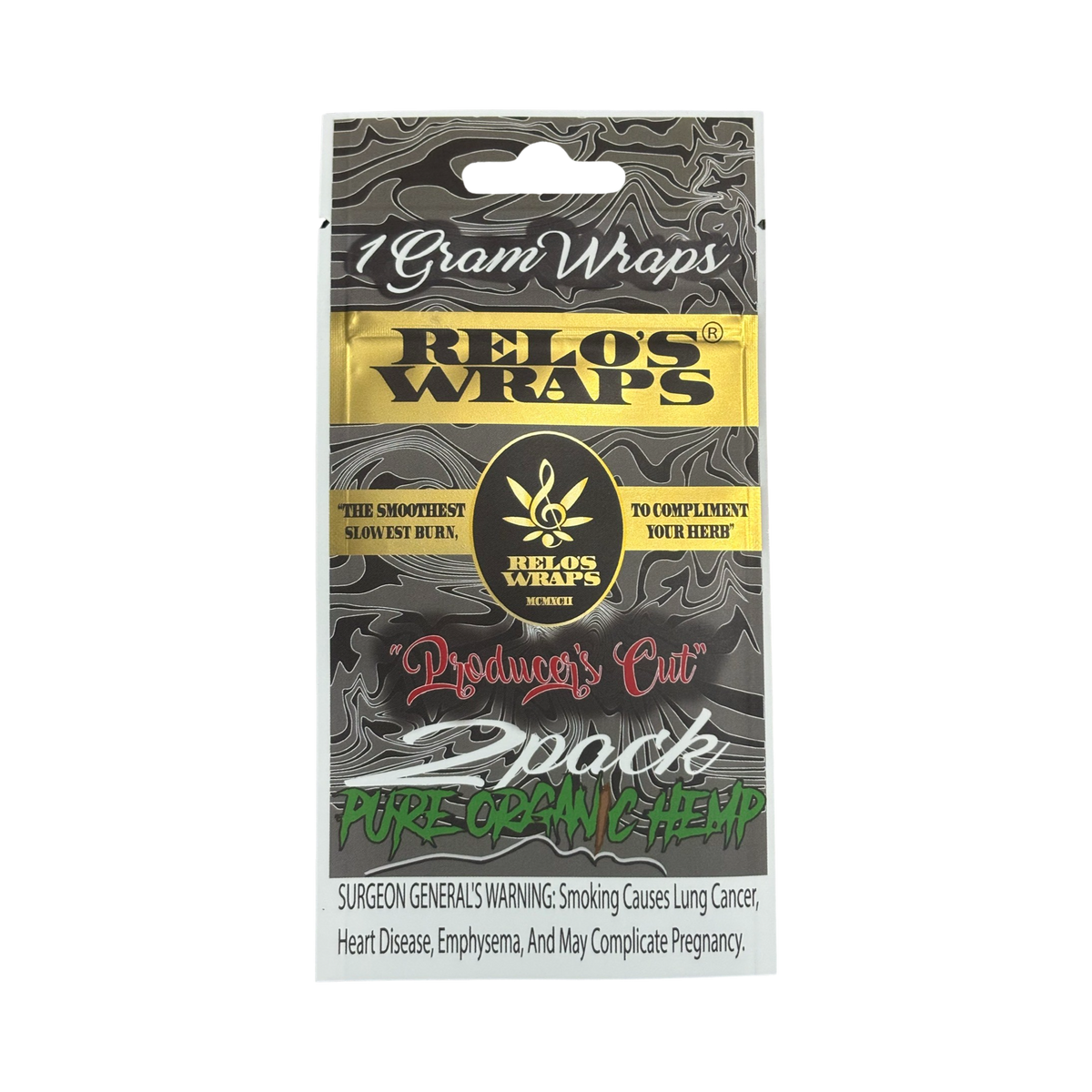 Relo Wraps 6. “Producer’s Cut” 1g (2pk) – Relo’s Wraps