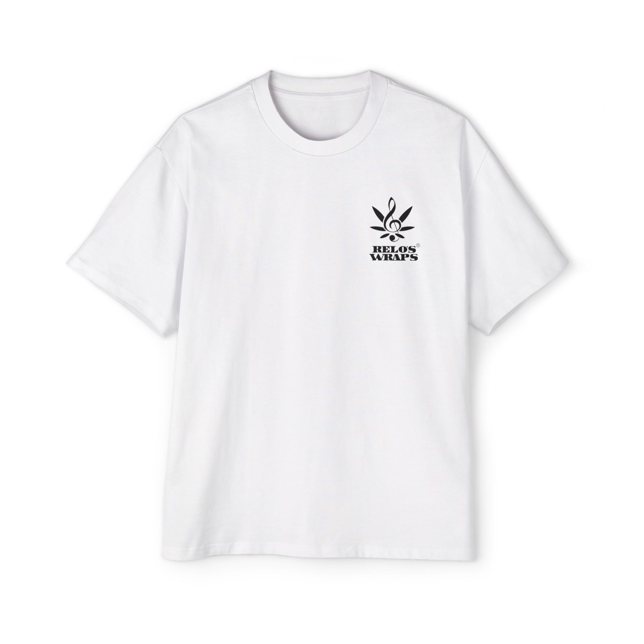 Men's Heavy Oversized Tee featuring Relo's Wraps Design, Relaxed Fit Casual Wear, Graphic Tee for Music Lovers, Summer Fashion, Gift [...]