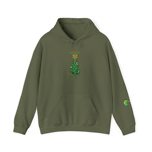 Relo’s Christmas Tree - Unisex Heavy Blend™ Hooded Sweatshirt