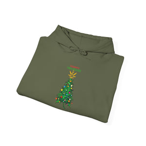 Relo’s Christmas Tree - Unisex Heavy Blend™ Hooded Sweatshirt