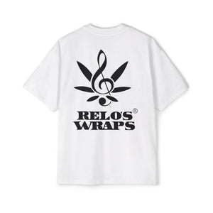 Men's Heavy Oversized Tee featuring Relo's Wraps Design, Relaxed Fit Casual Wear, Graphic Tee for Music Lovers, Summer Fashion, Gift [...]