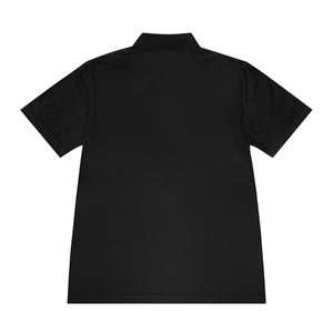 Relo's Wraps Gold Logo Men's Sport Polo Shirt - Casual, Stylish Athletic Wear for Men, Golf, Tennis, Summer Activities, Gift for Sports Lovers