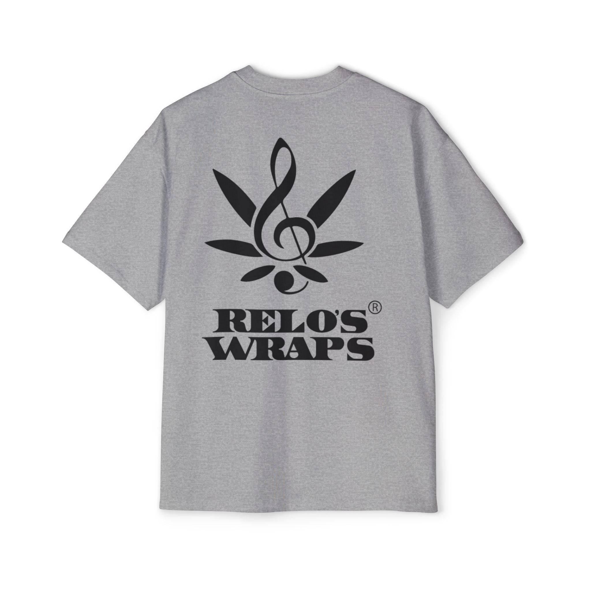 Men's Heavy Oversized Tee featuring Relo's Wraps Design, Relaxed Fit Casual Wear, Graphic Tee for Music Lovers, Summer Fashion, Gift [...]