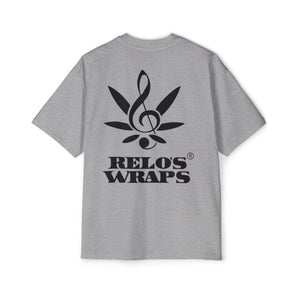Men's Heavy Oversized Tee featuring Relo's Wraps Design, Relaxed Fit Casual Wear, Graphic Tee for Music Lovers, Summer Fashion, Gift [...]