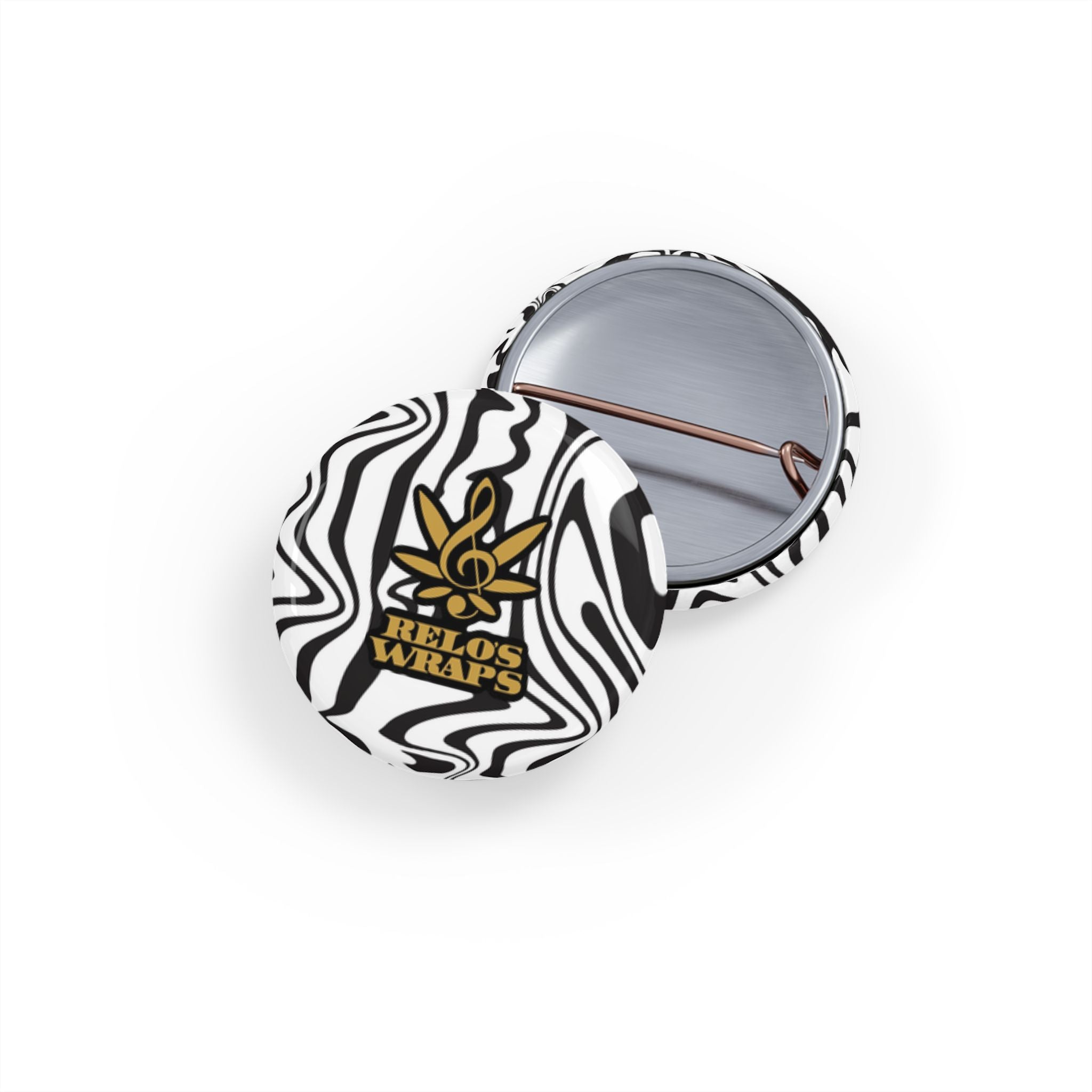 Relo Zebra Round Pin