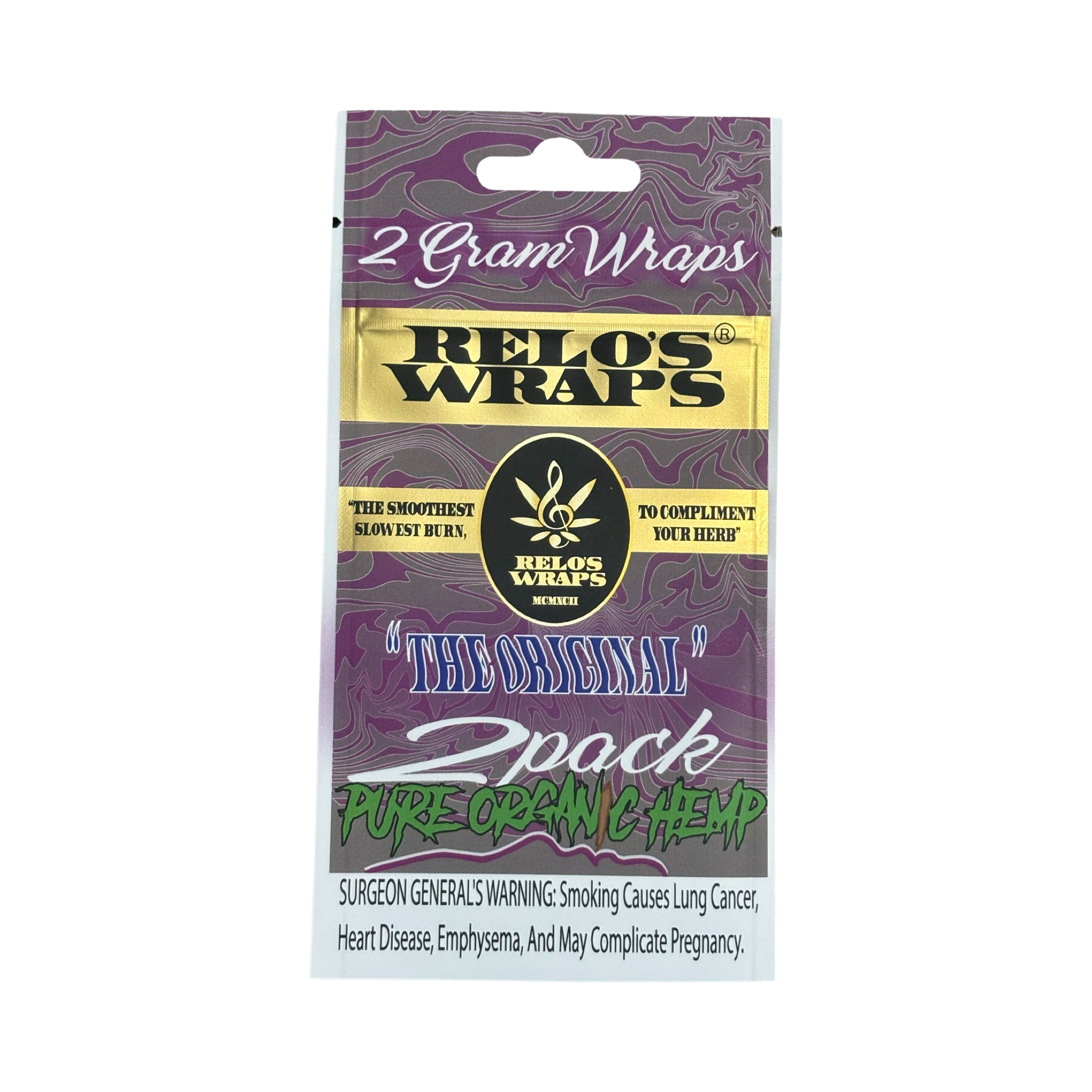 Relo Wraps 3. “The Original” 2g (2pk) – Relo’s Wraps