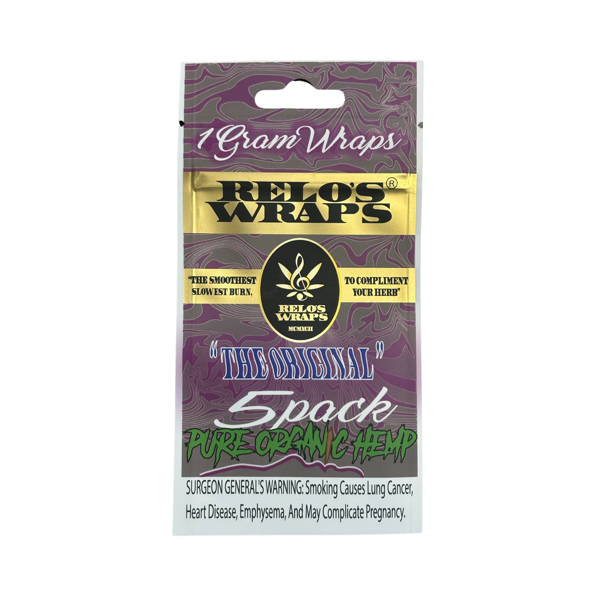 2. “The Original” 1g (5pk) – Relo’s Wraps